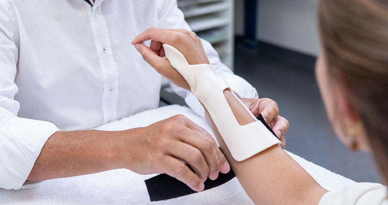 molding well-made orthosis on a patient's hand to improve adherence to orthotic wear